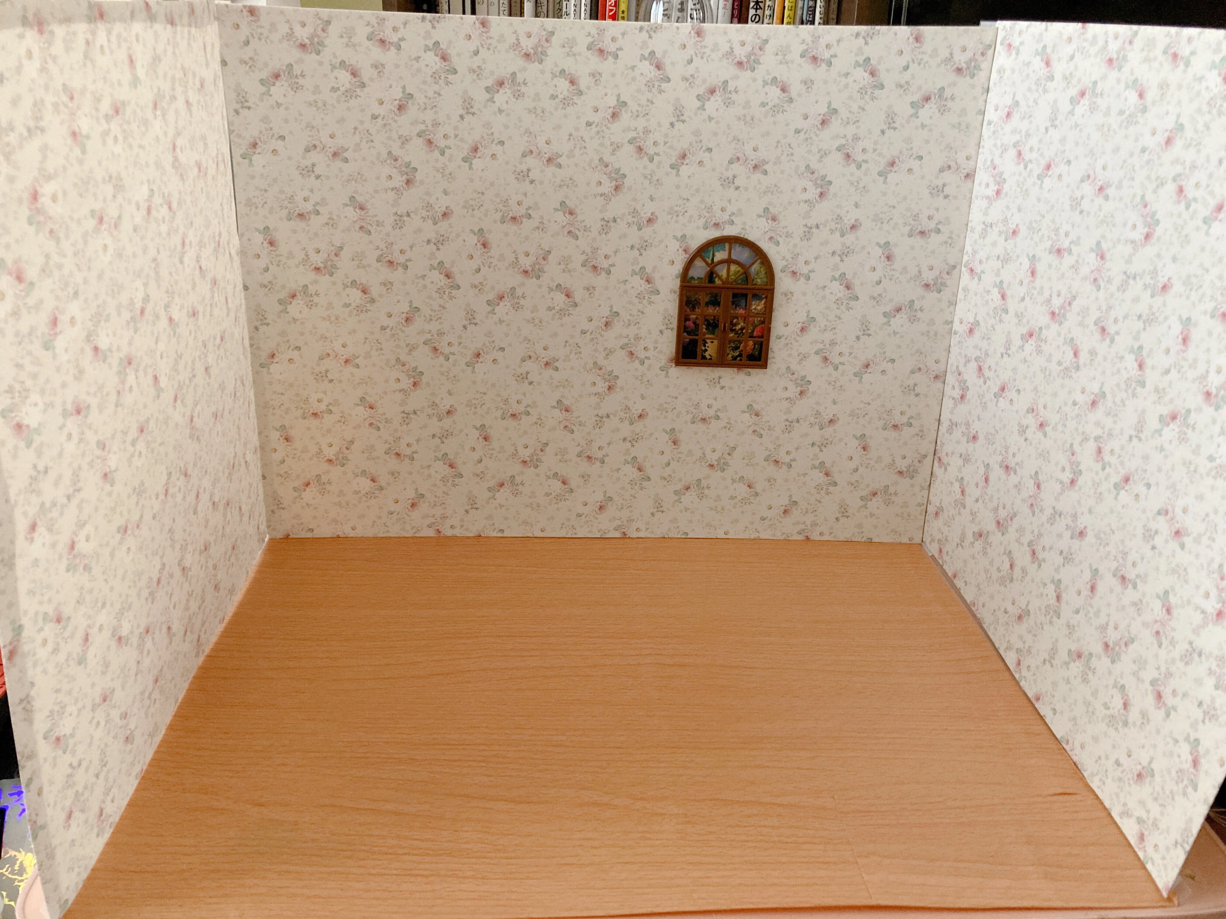 100均素材で折り畳めるドール撮影用ハウスを作ってみた｜海原 なぎ