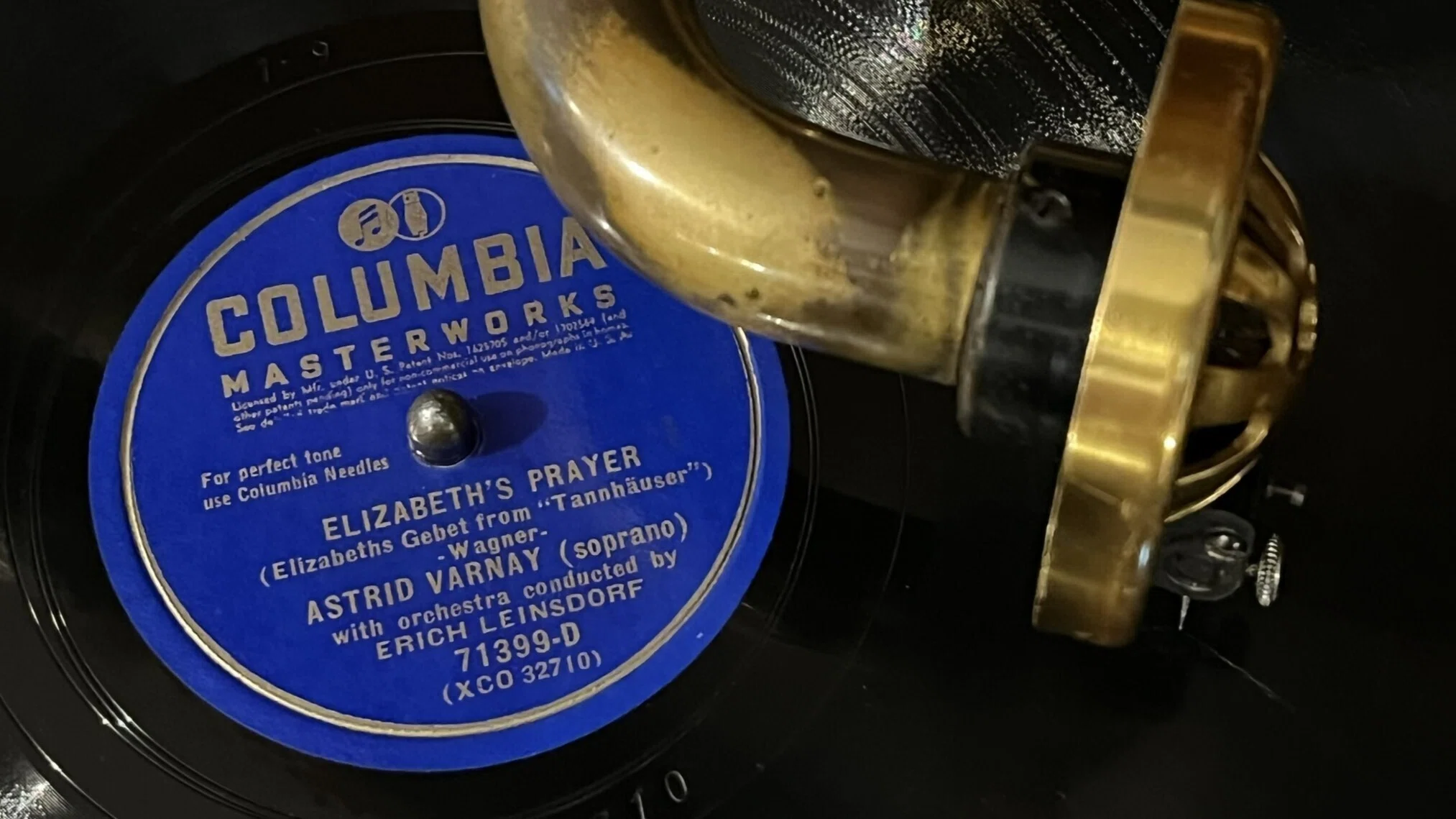 クレデンザ1926×78rpmの邂逅 #135～アストリッド・ヴァルナイ