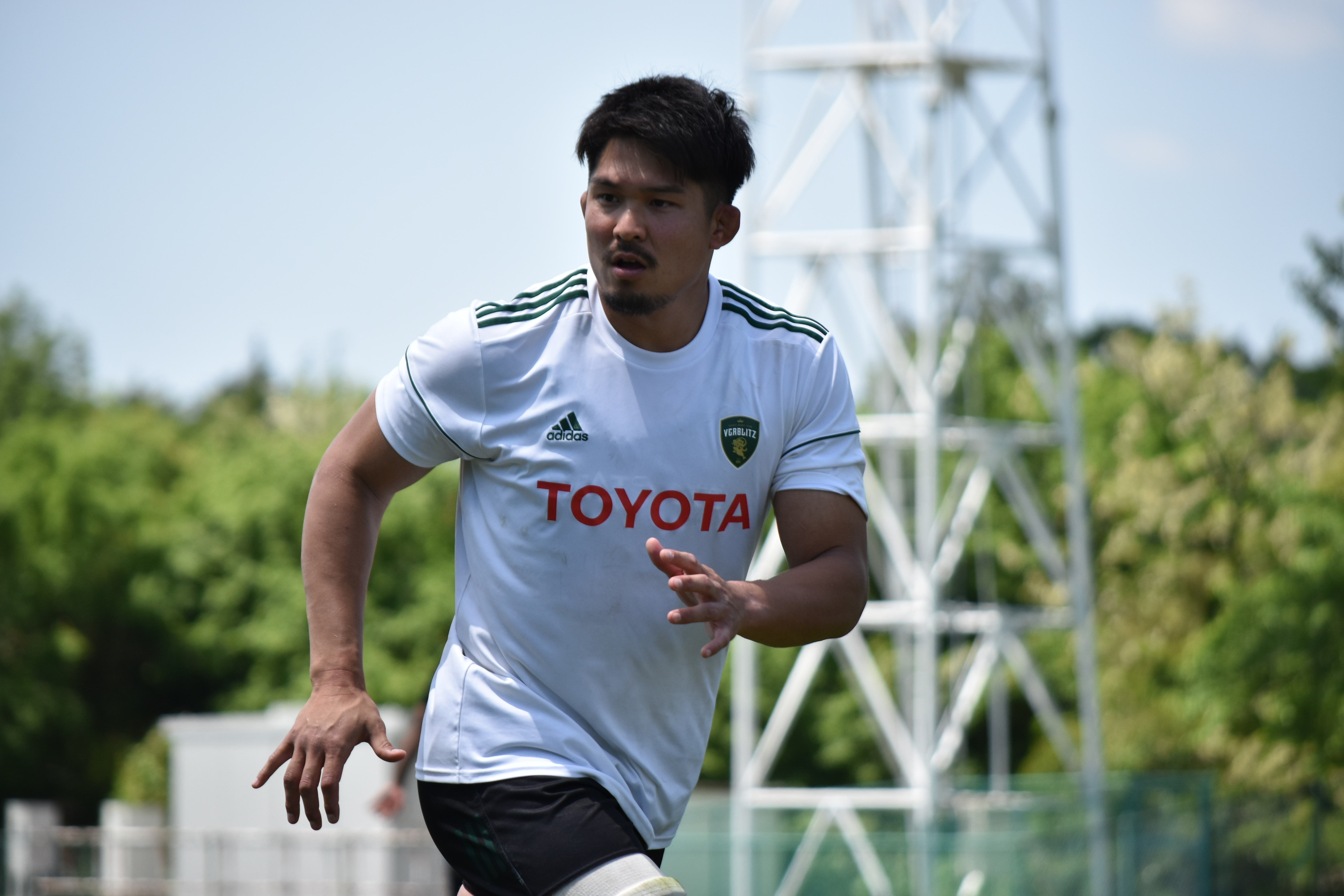 非売品トヨタヴェルブリッツラグビー部短パン