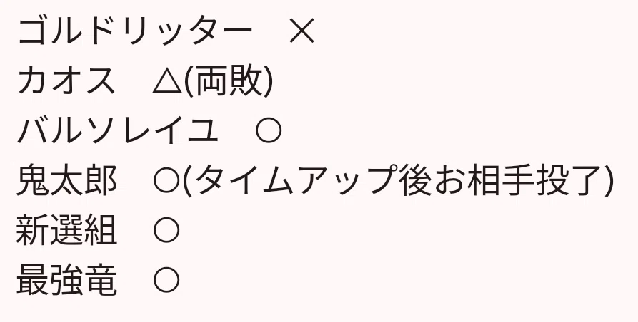 バディファイト10th大会記録 魔導騎士｜しいか@璃光園