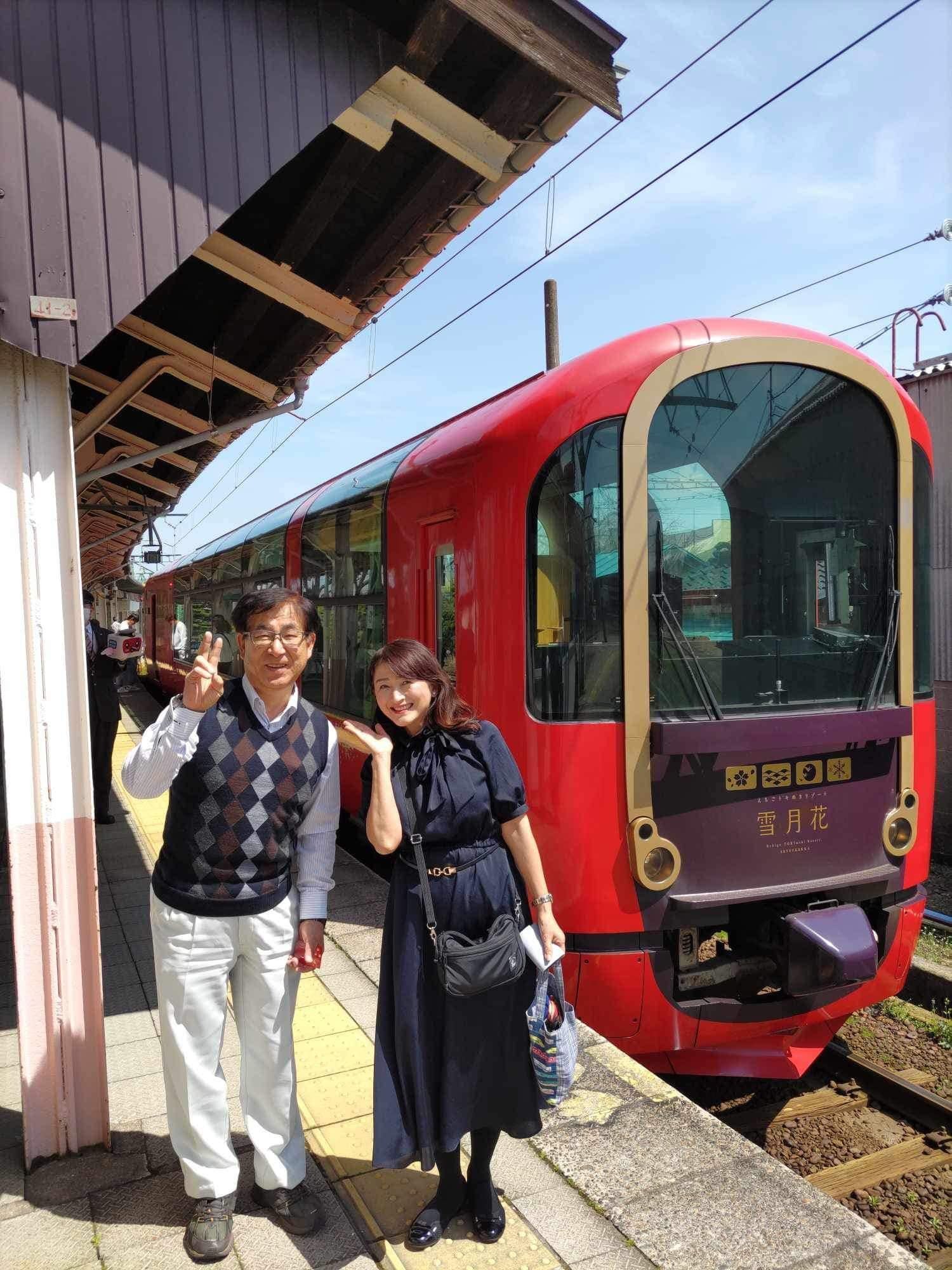 オトナの極上鉄道旅を楽しめる！えちごトキめきリゾート雪月花に乗車体験｜森川 あやこ