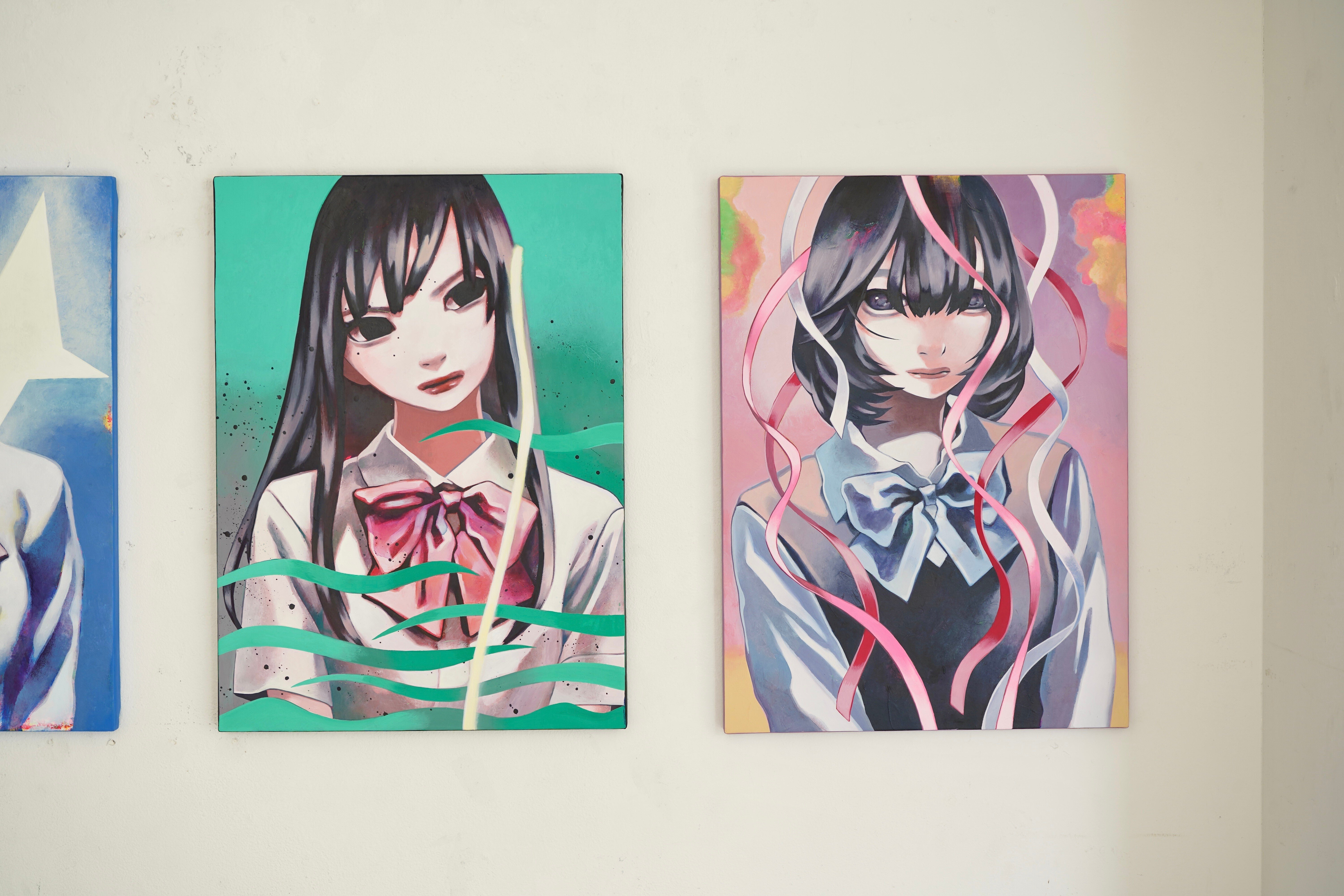 死んじゃいけない星』の少女ポートレート作品について語るときに｜青山