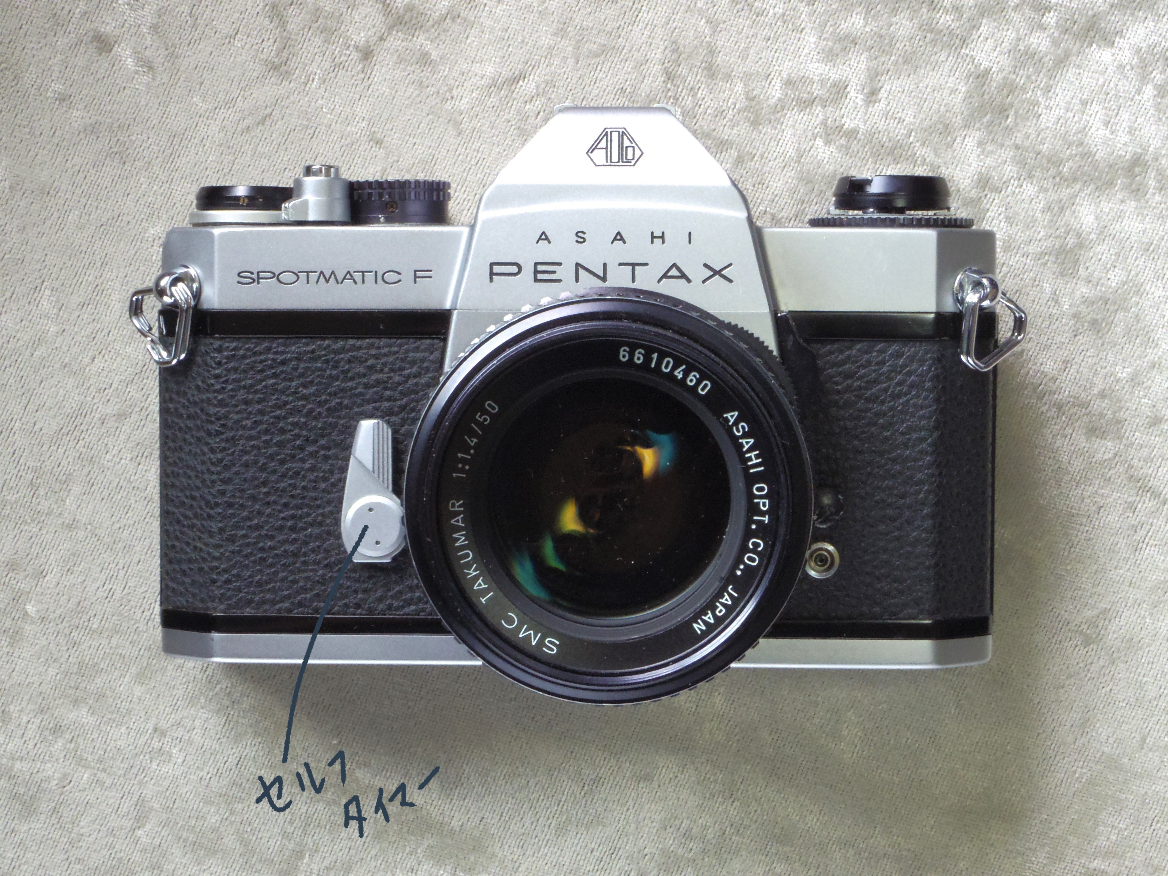 カメラ（ASAHI PENTAX SPF）とフィルムの話：フィルムカメラであそぼう