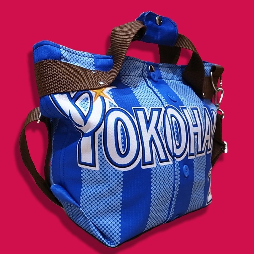 Remake | 横浜DeNAベイスターズ ユニフォームリメイク BBトートバッグ