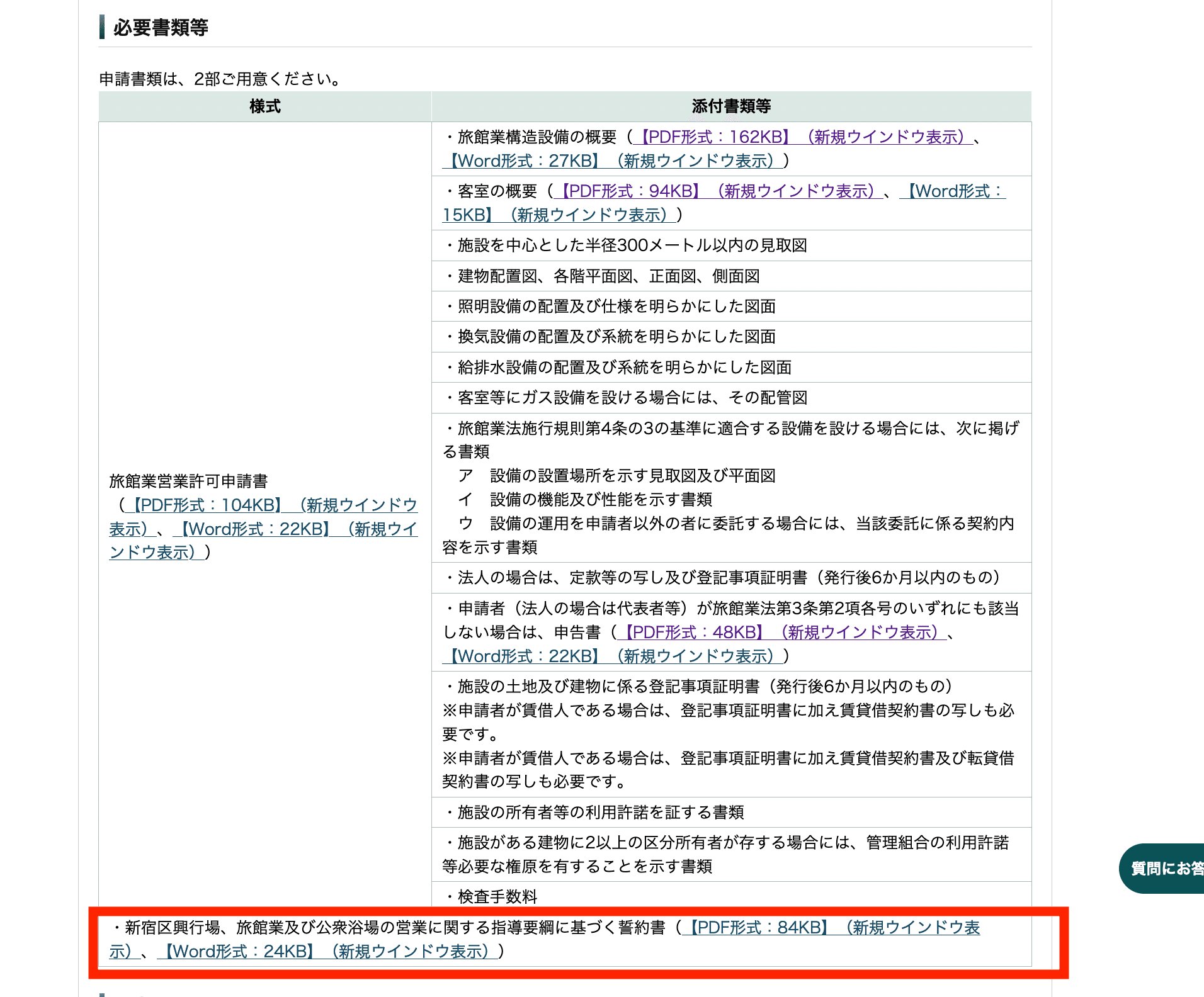 【募集】旅館業申請に伴う「緊急駆けつけ要員」登録のお願い 募集】旅館業申請に伴う「緊急駆けつけ要員」登録のお願い