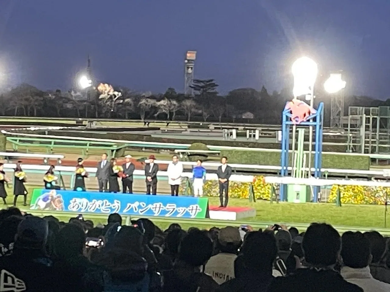 努力の競走馬 〜パンサラッサの引退式〜｜池本ノエ