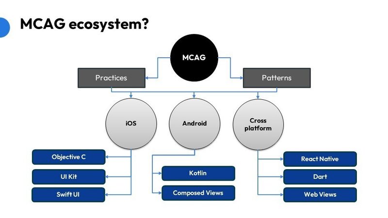 MCAGのecosystem模式図案