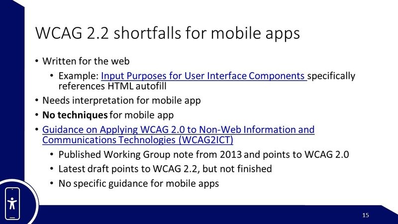 WCAG2.2のモバイルにおける不備を指摘