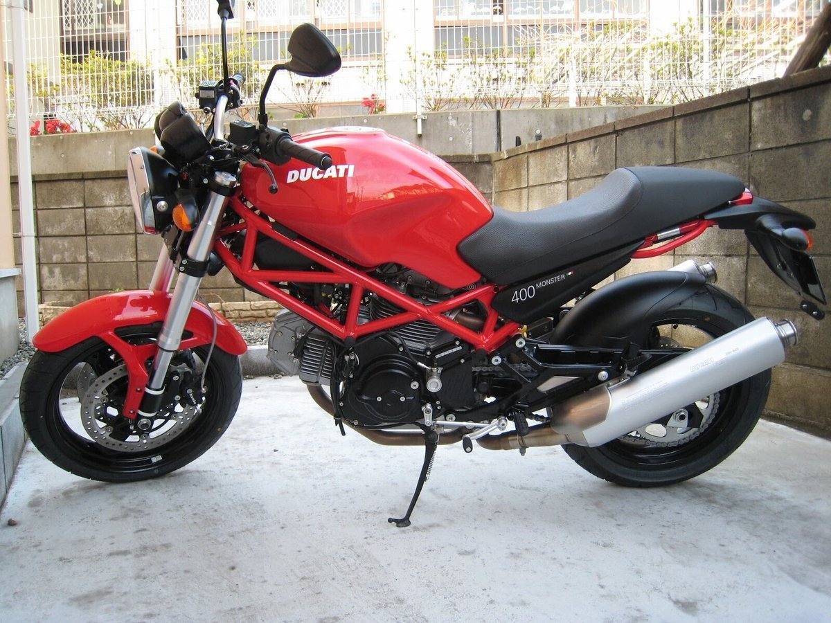 バイク日記〜初めてのバイク（Ducati Monster 400）の思い出（出会い  
