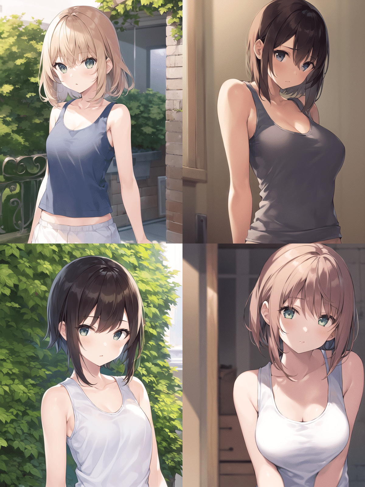 トップス AI AIイラスト「トップス20種類」｜AIイラスト他@にゃんだふる