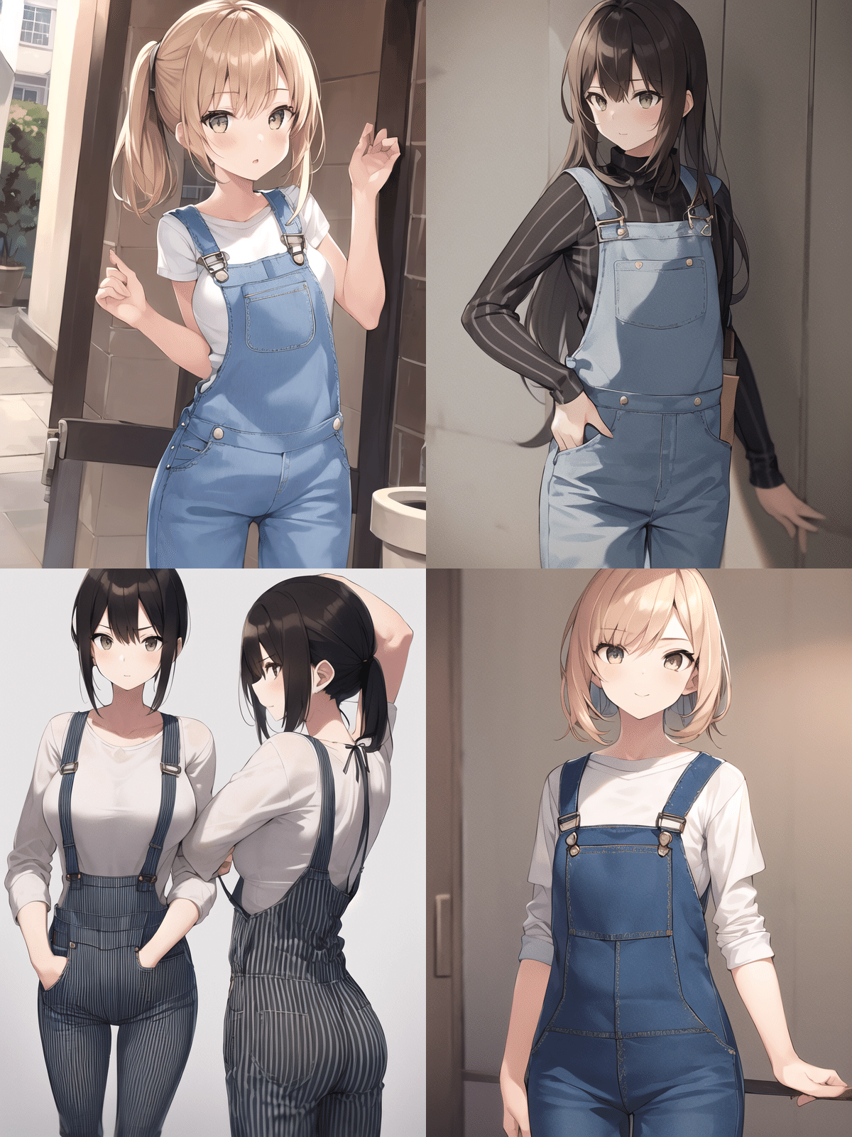 パンツ＆ズボン-サロペット-の呪文検証＆比較｜ないとめあしーぷ