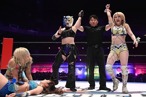 スターダム】S・キッド＆AZM＆天咲光由がアーティスト戴冠