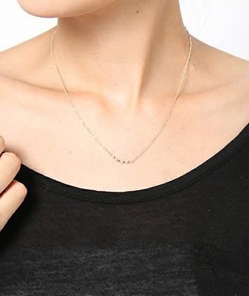 おすすめ人気ランキング2025年 ノジェス 重ね着けに ダイヤモンド&パールネックレス K10 NOJESS アクセサリー
