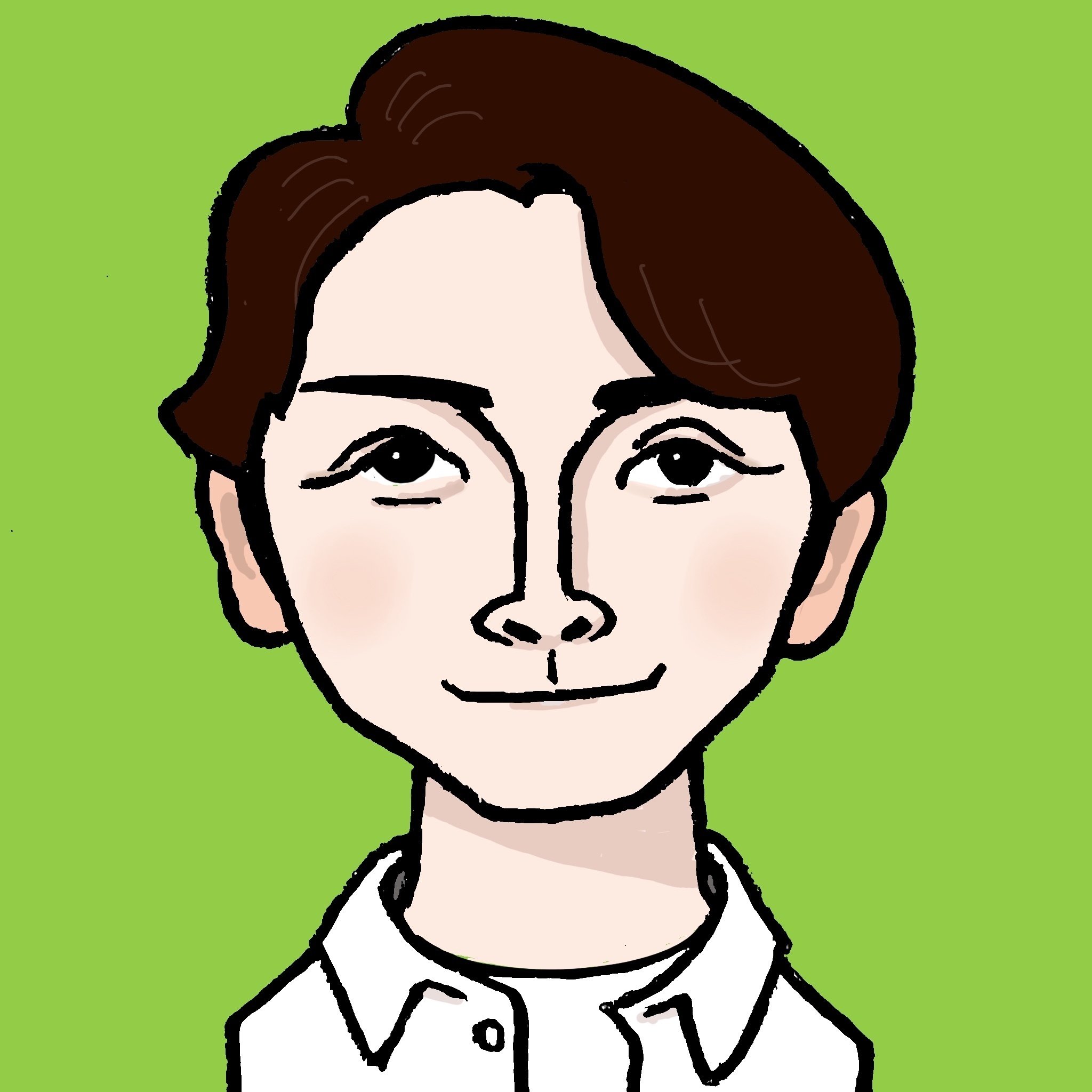 【税込?送料無料】 ドラマ「366日」の眞栄田郷敦さんの似顔絵｜似顔絵師 しばじゅん イラスト