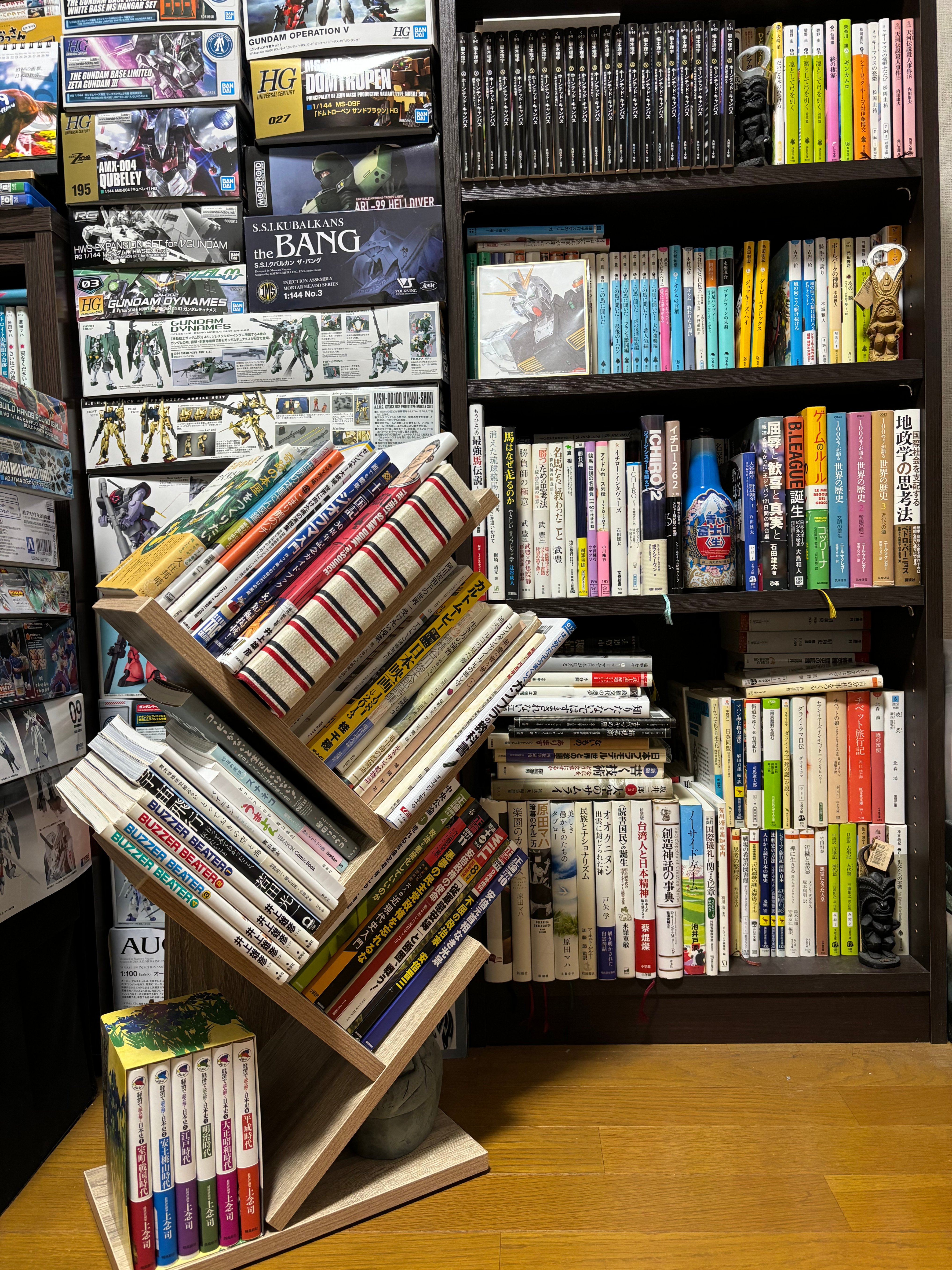 わたしの本棚 】断捨離後の積（罪）読本はこんな感じで（2024.5