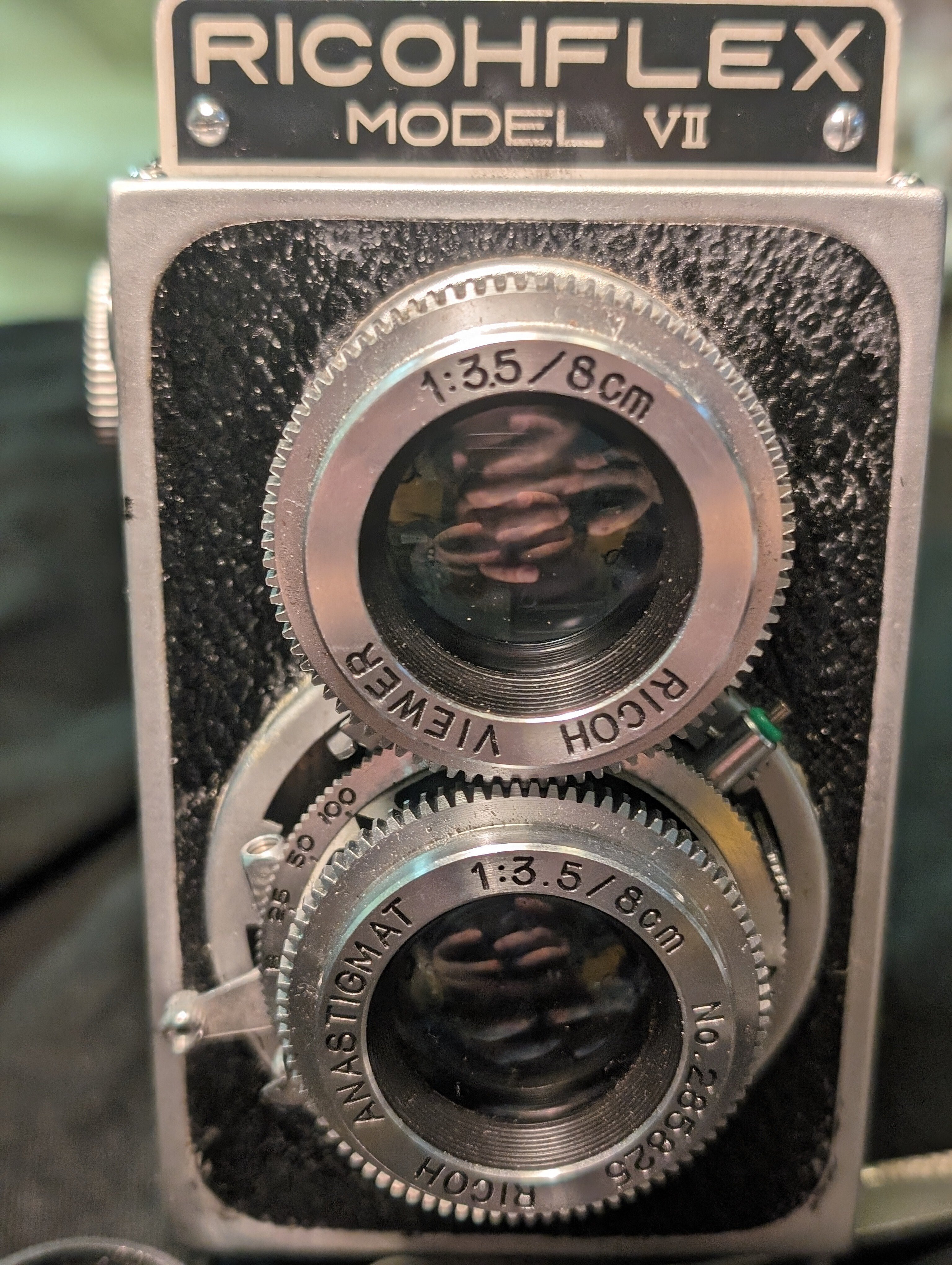 分解整備済】リコー RICOHFLEX VI 80mm F3.5 二眼レフ - メルカリ