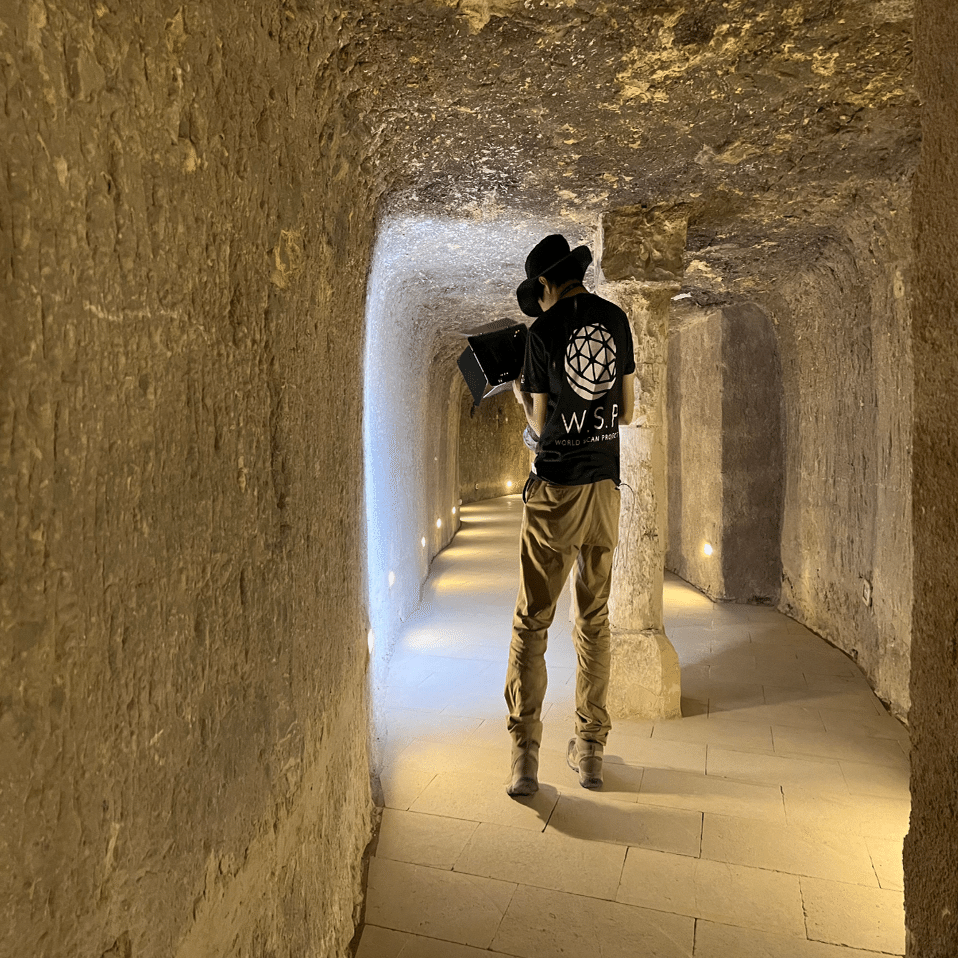 階段ピラミッド3Dスキャンプロジェクト〜ワールドスキャンプロジェクト