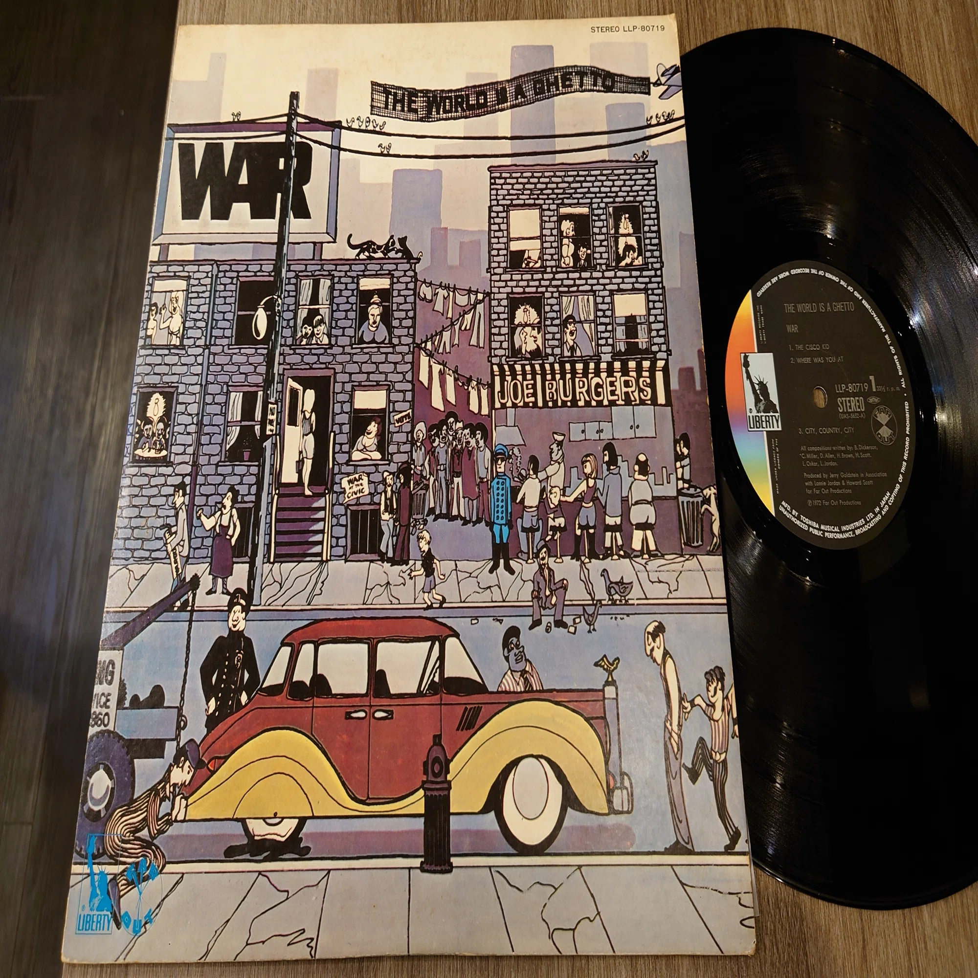 7インチ盤専門店雑記531「WAR」｜タカヤマ 元ginger.tokyoのオーナー