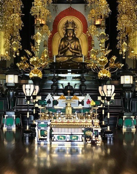大日如来坐像の「印相」は “智慧” を表現 【大本山智積院