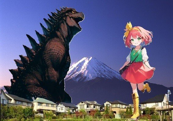 みんだなお「ゴジラ対ミンキーモモ」 ゴジラ対ミンキーモモ対策委員会/ゴジラ対ミンキーモモ［2代目］