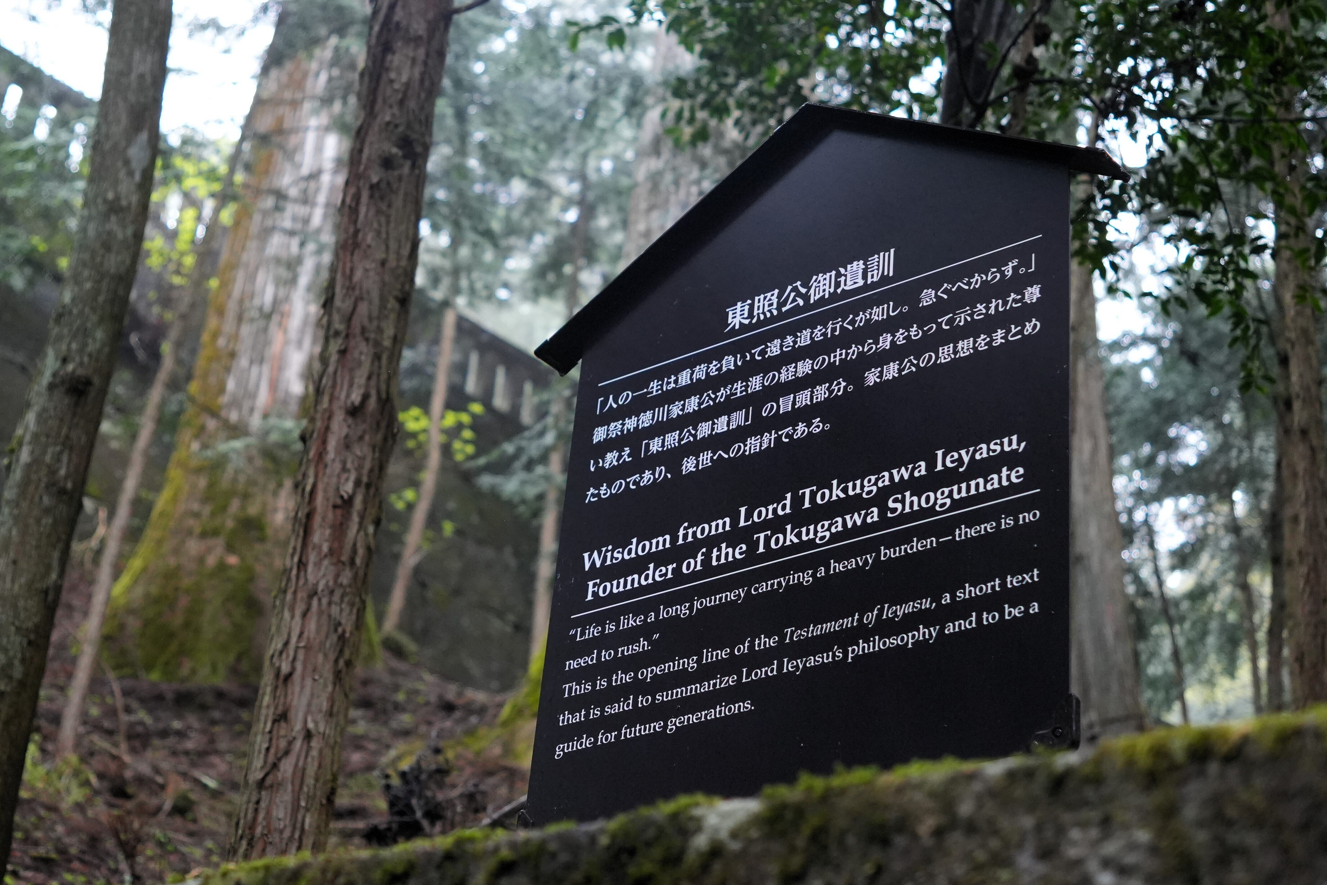 東照公御遺訓御柱掛　日光東照宮 東照公御遺訓御柱掛日光東照宮 （日光東照宮の不思議再発見 その