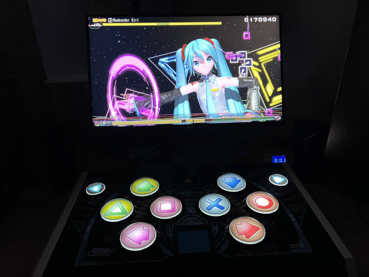 PS3の初音ミク-Project DIVA-F専用コントローラをPS5とPC(Steam PS3の初音ミク-Project DIVA-F専用コントローラをPS5とPC(Steam