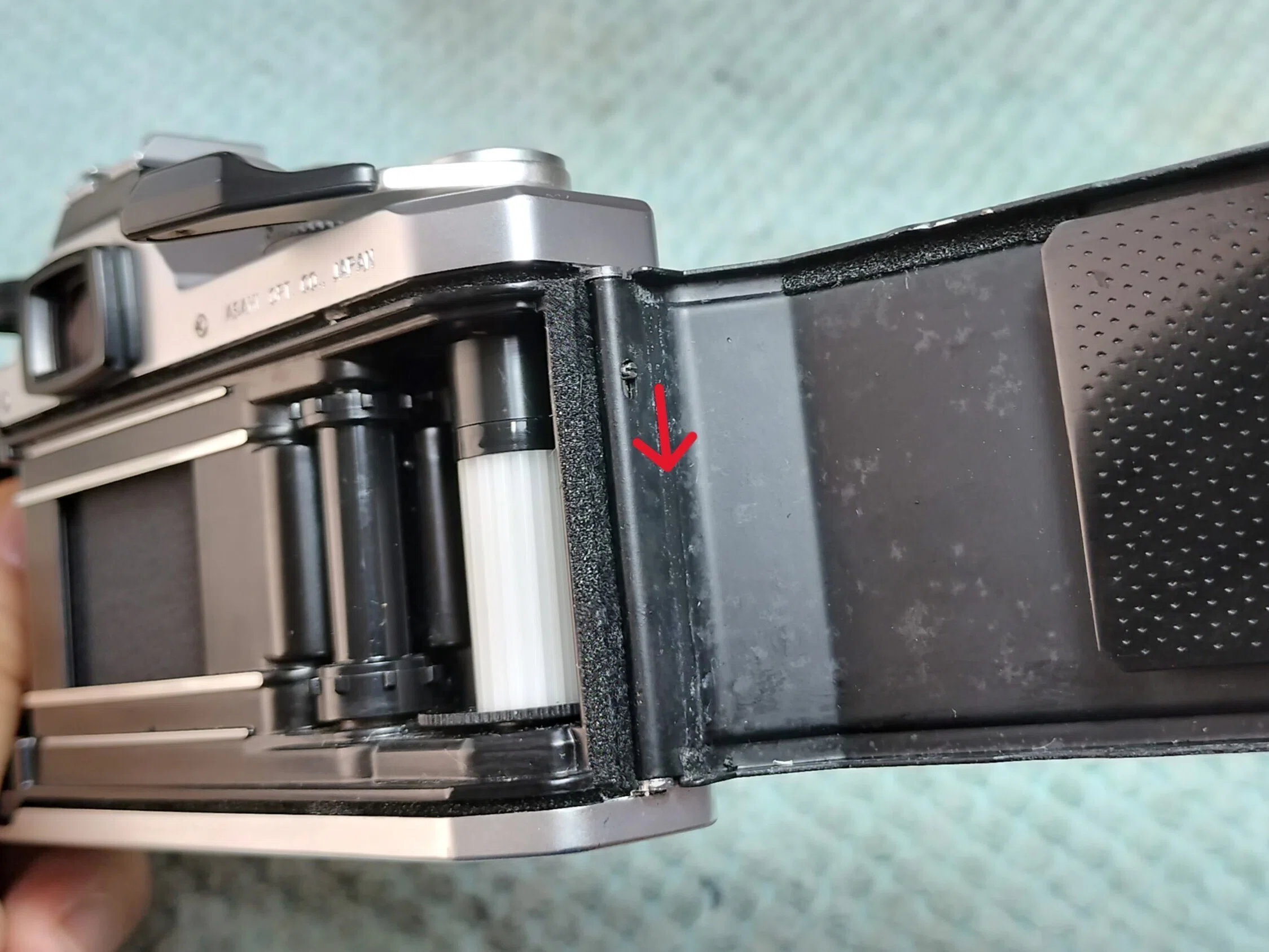 Pentax MXの分解｜フィルムカメラ修理のアクアカメラ