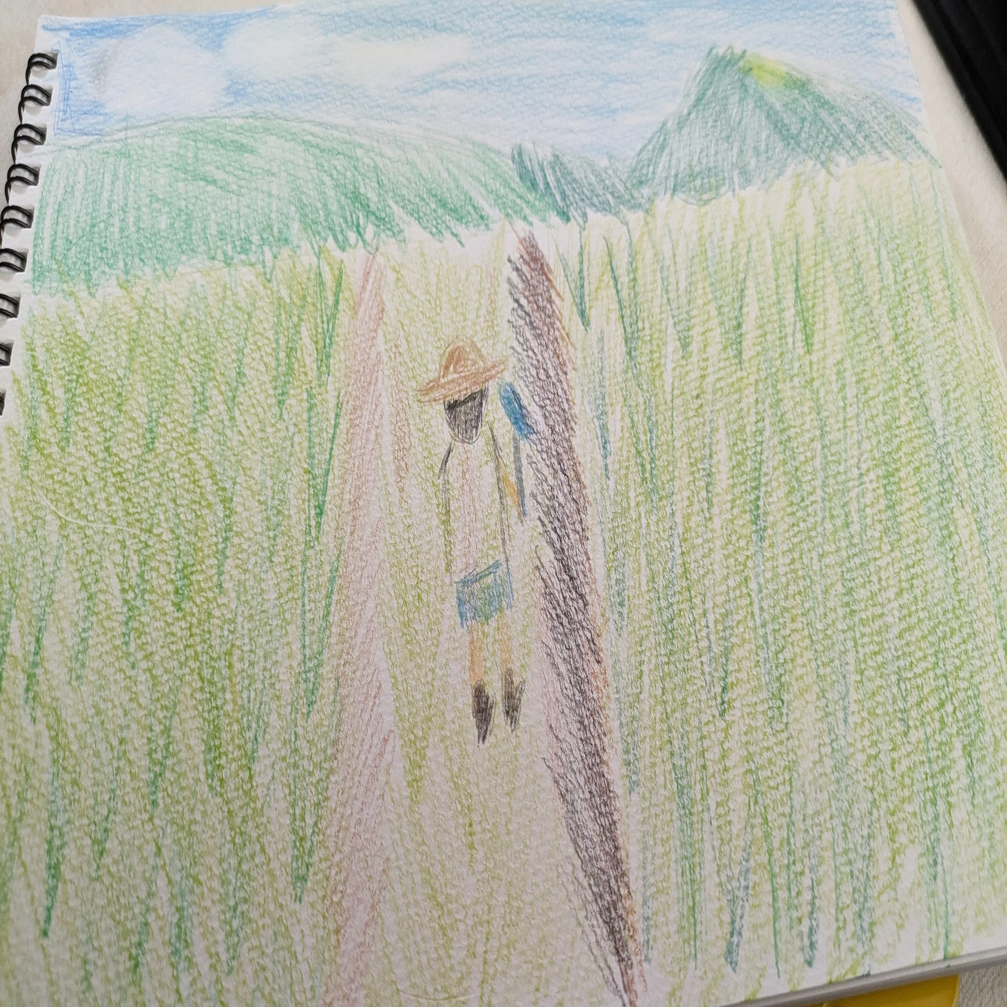 note毎日投稿のかたわらでイラストを描き続け、個展を開くまでに至った 