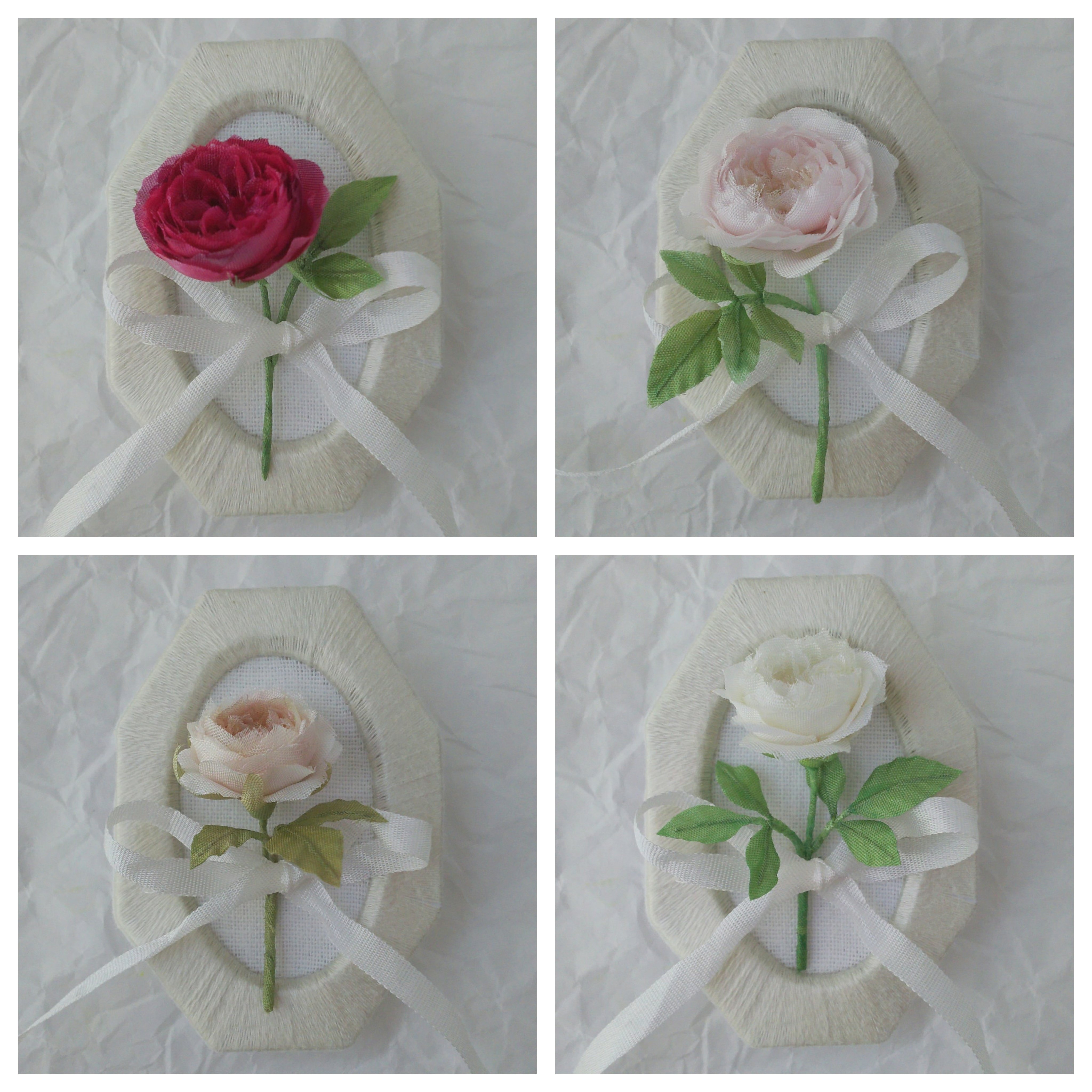 布花♡キュートな薔薇