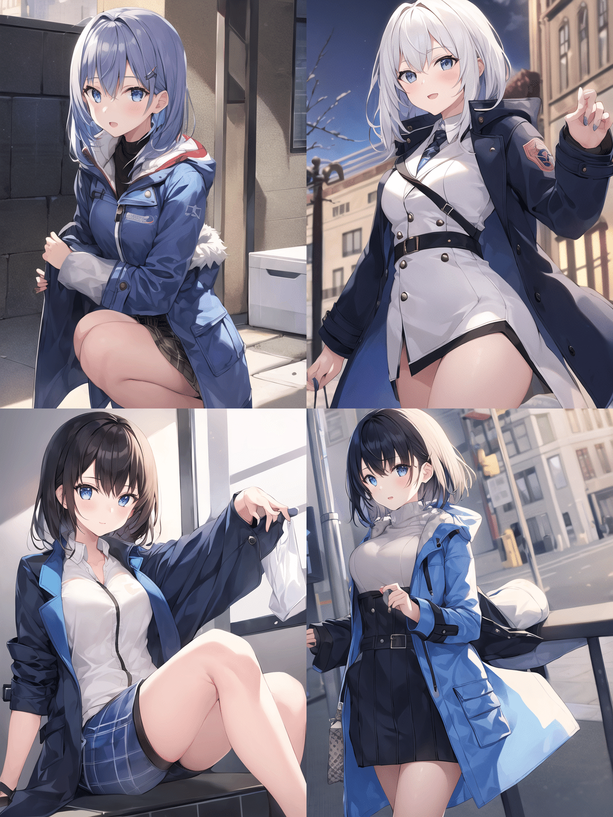 tightboothproduction アートプリント モッズコート モッズコート | LANDER BLUE