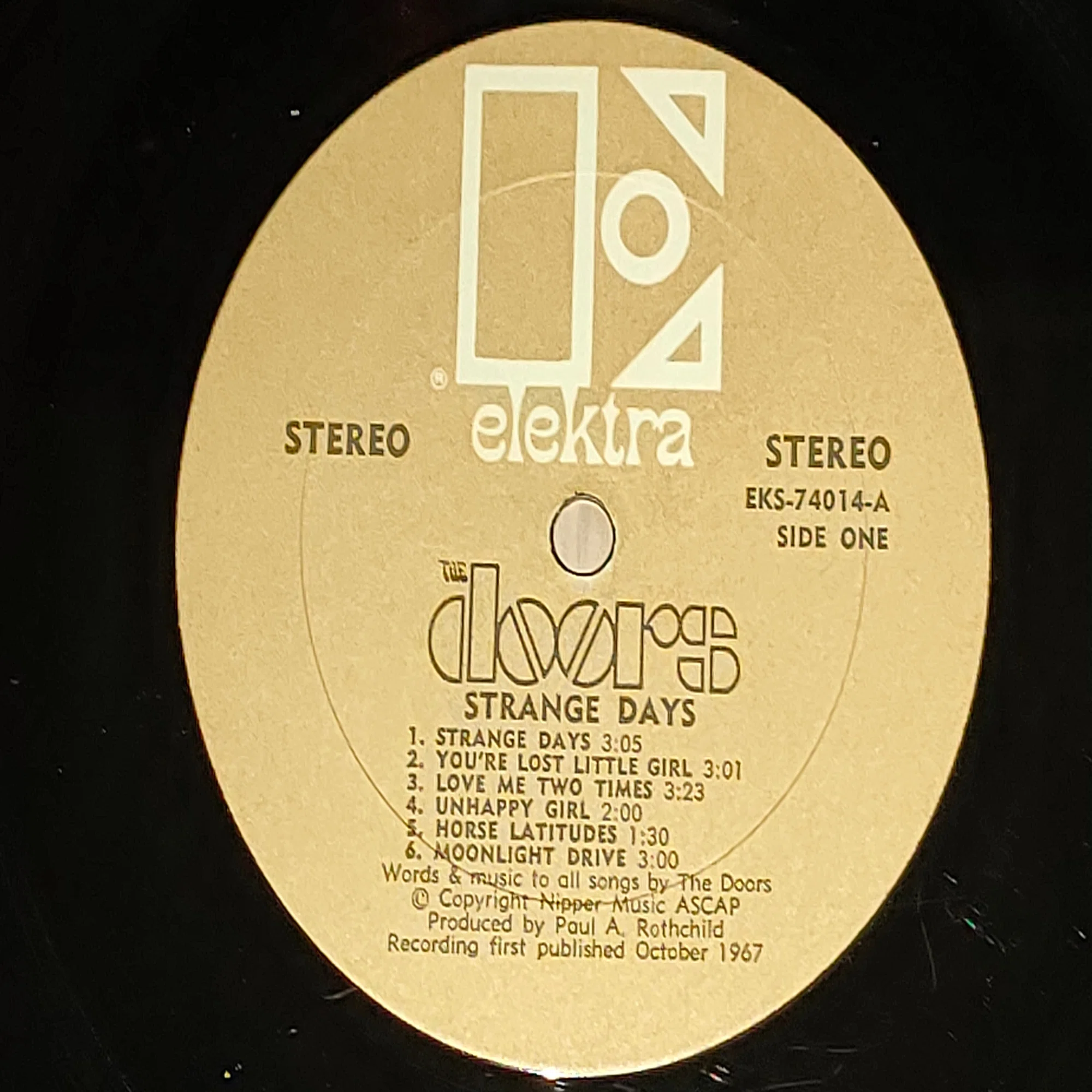 Strange Days】(1967) The Doors 非現実へと誘う幻の世界｜よっしー