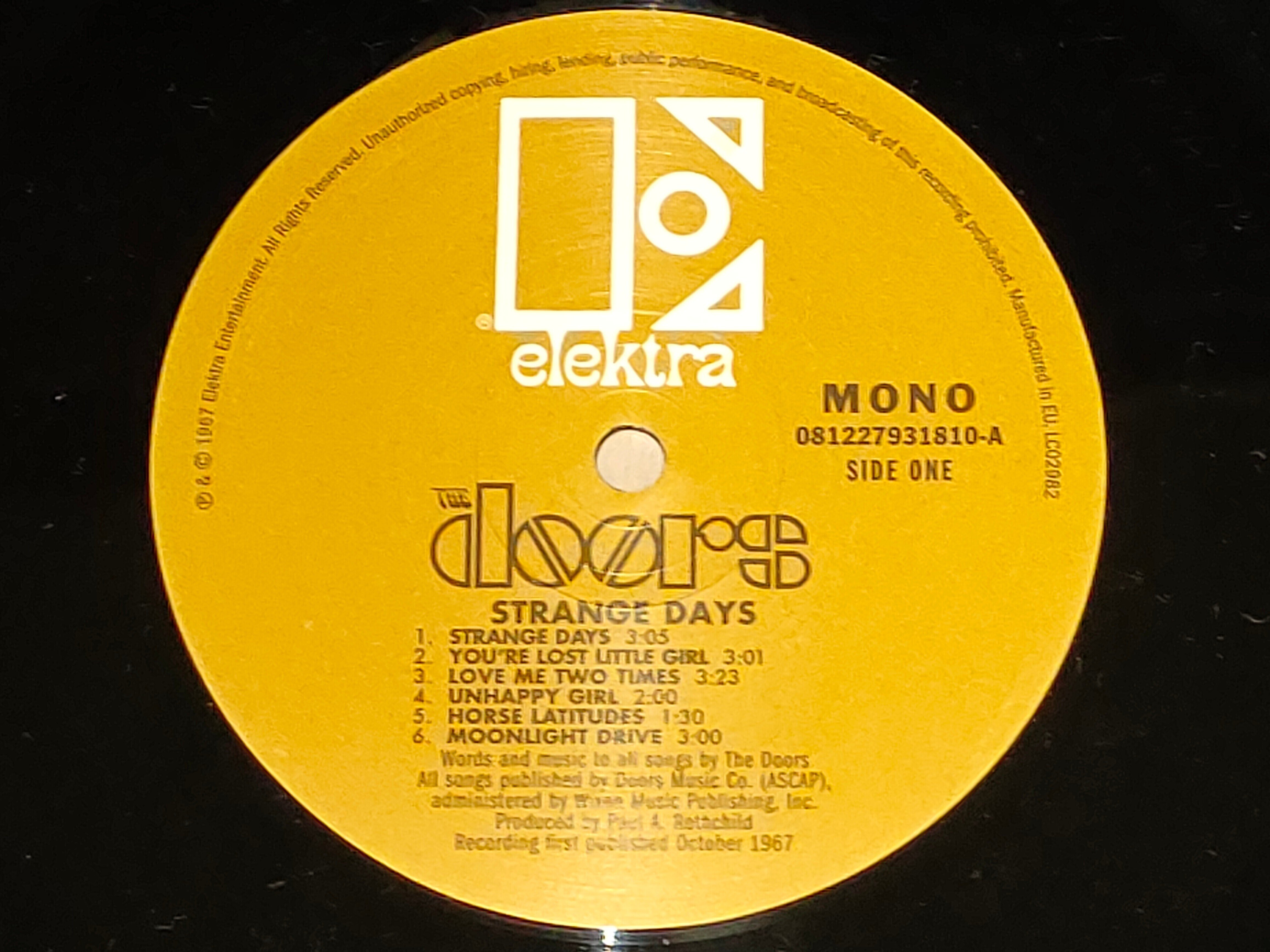 □究極高音質45回転2LP□THE DOORS □ザ・ドアーズ□Strange