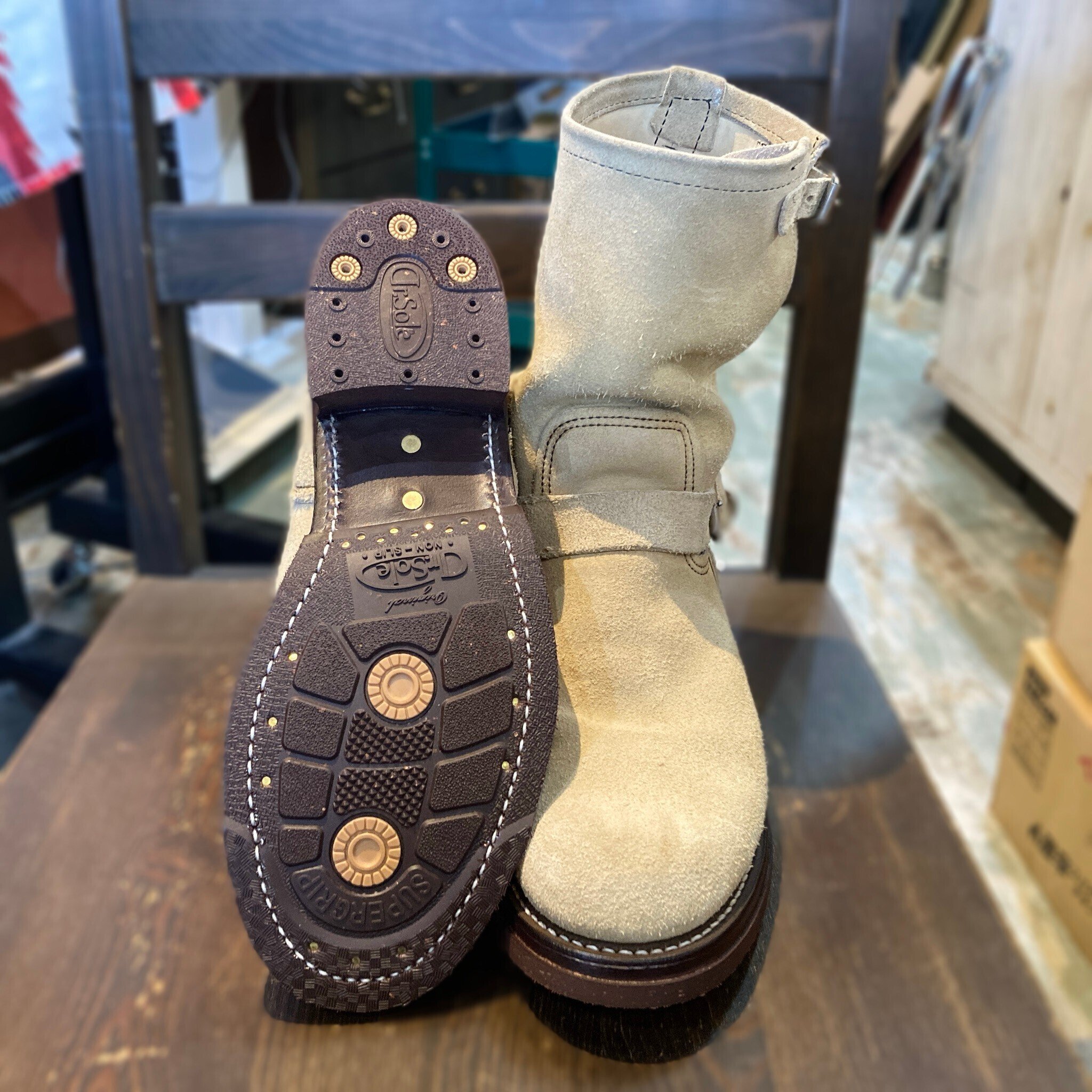 Boots Custom/Sole Custom】Red Wing #8268のブーツカスタム Boots Custom/Sole Custom】Red Wing #8268のブーツカスタム