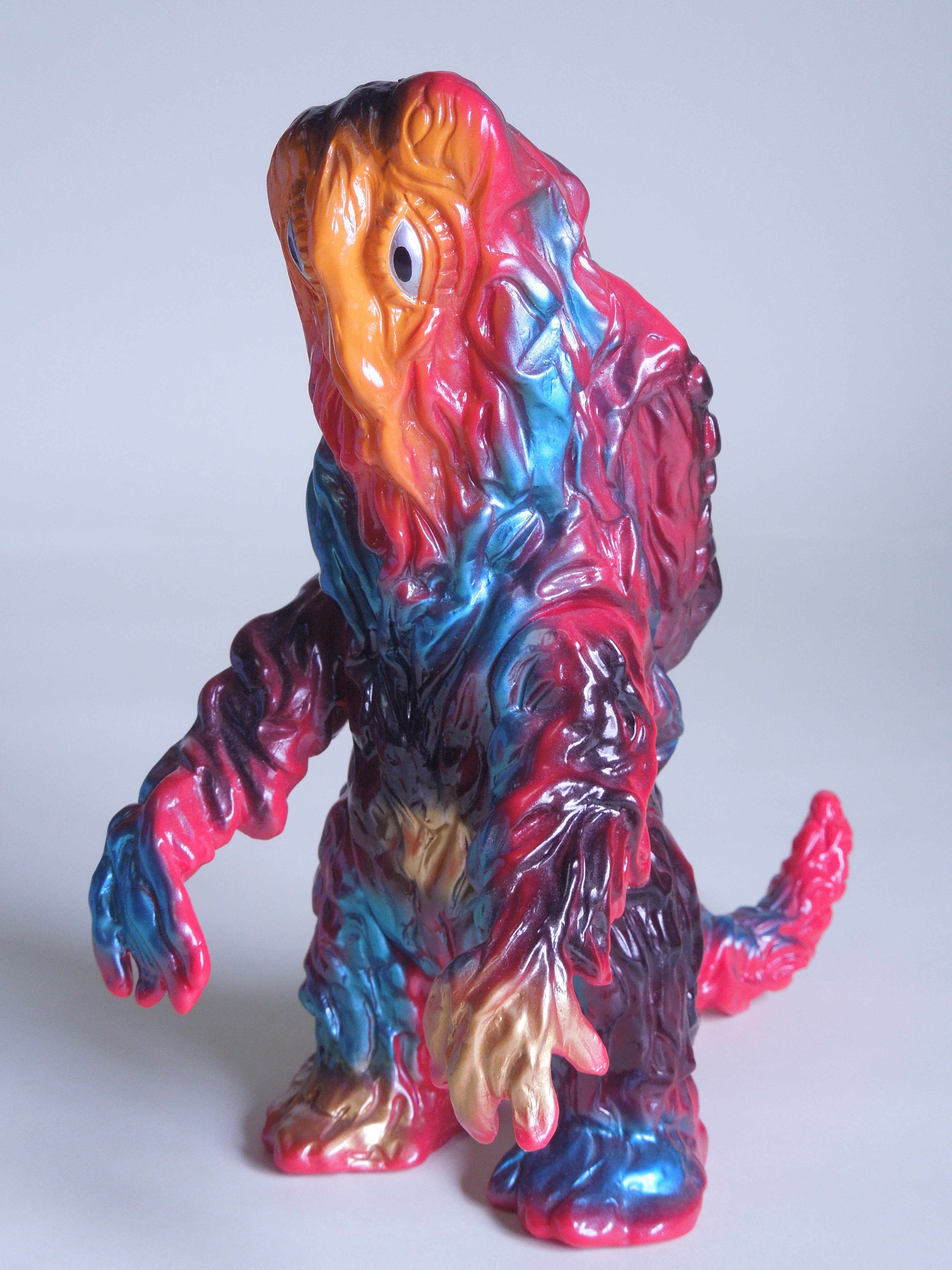 M1号製 スタンダード・ソフビ へドラ カラバリです｜ゆる