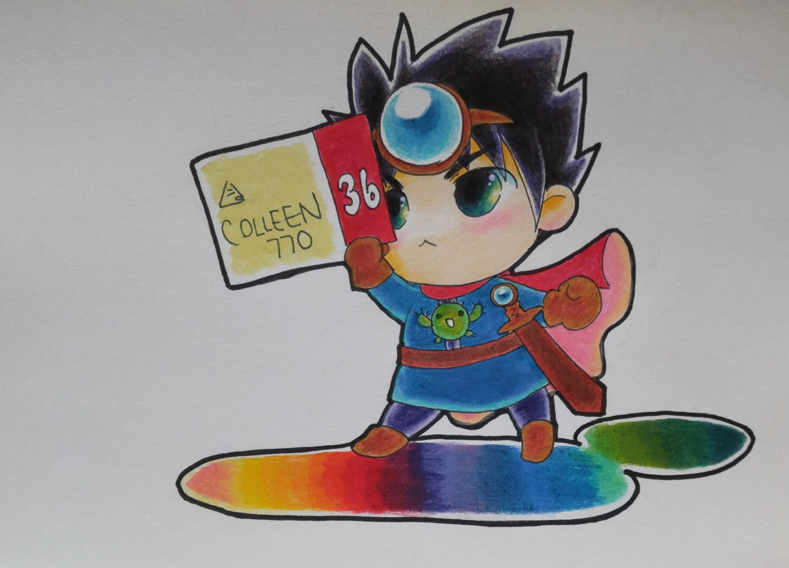 色鉛筆（コーリン鉛筆）｜猫の手