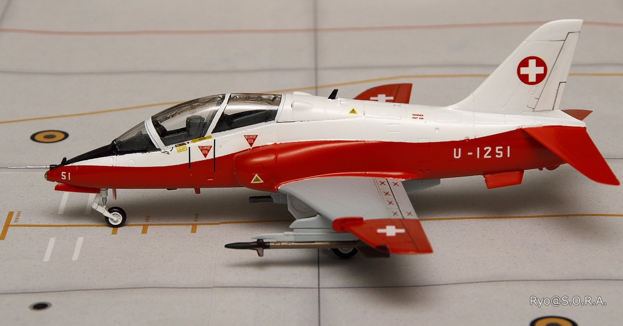 プラモデル製作記 タミヤ 1/72 BAeホーク｜Ryo@S.O.R.A.