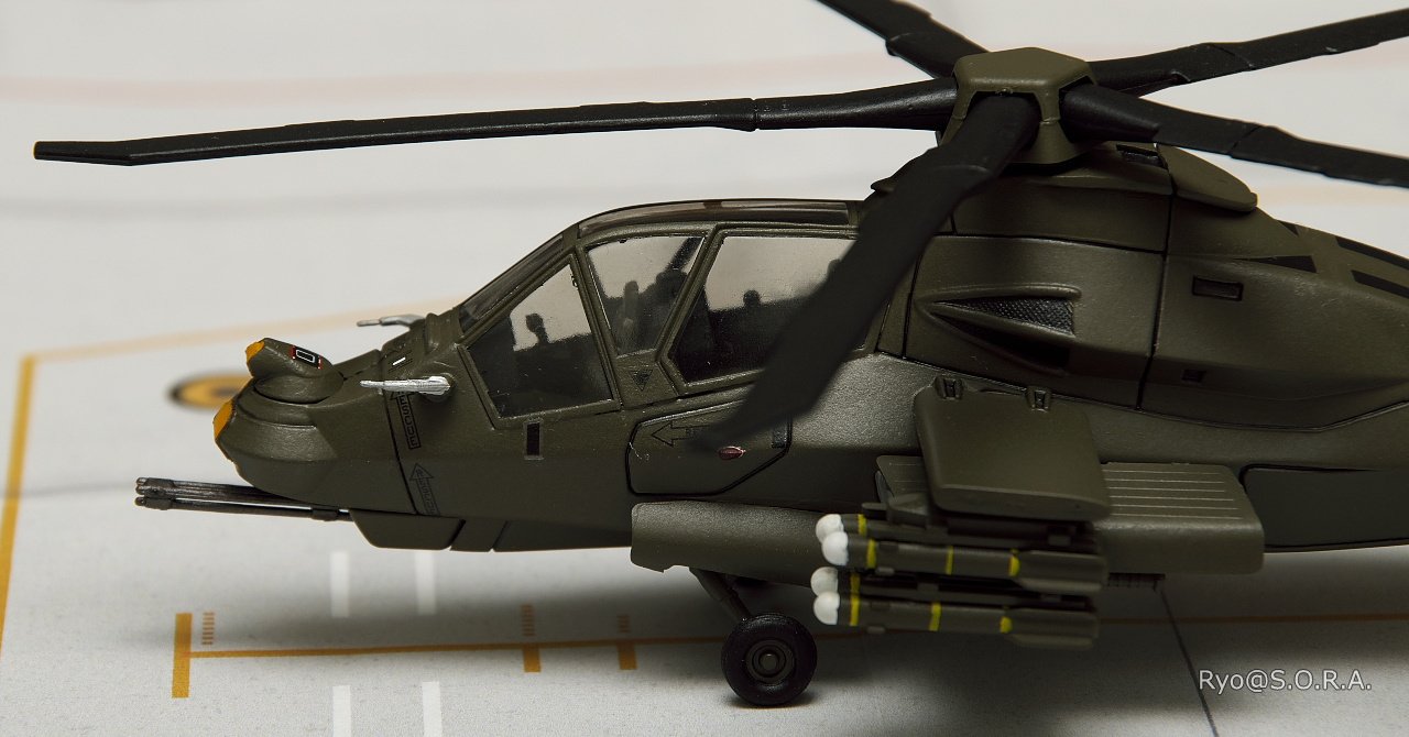 プラモデル製作記 レベル 1/72 RAH-66 コマンチ｜Ryo@S.O.R.A.