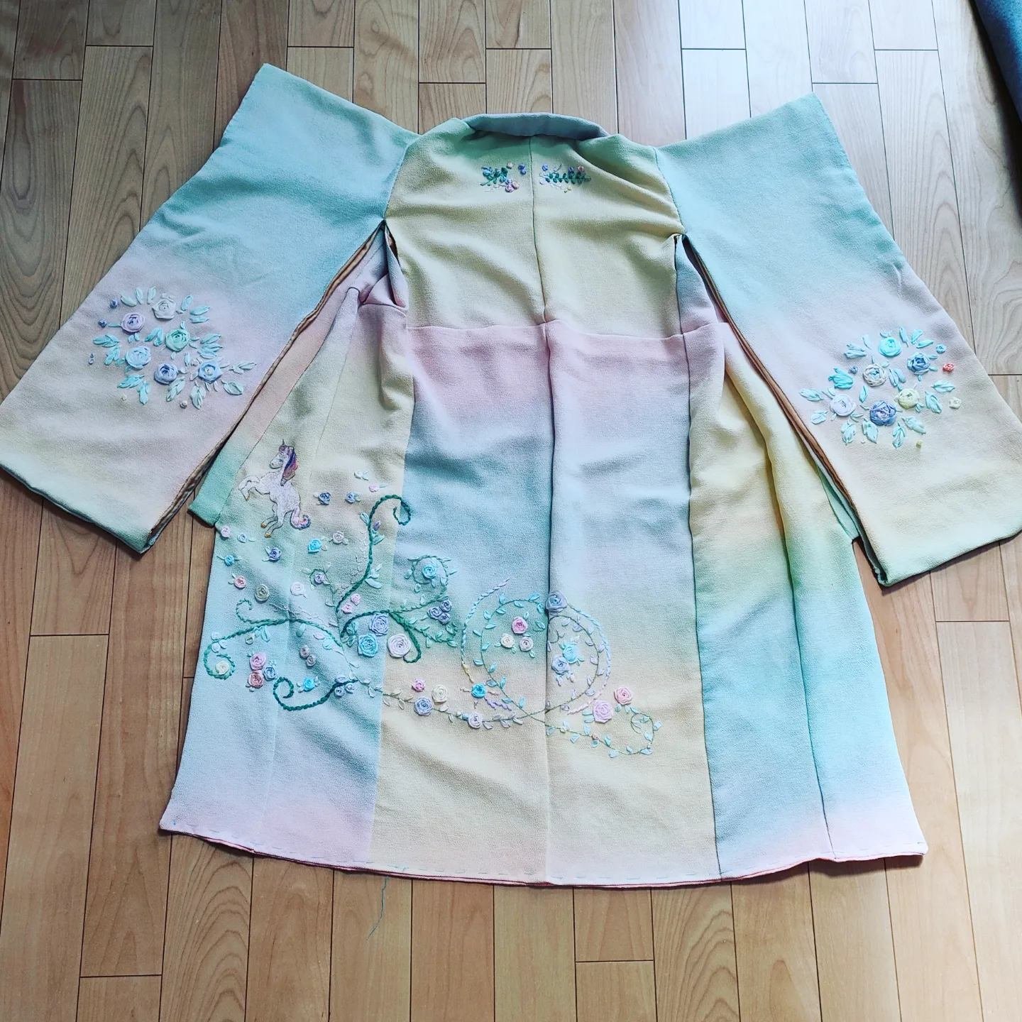虹色のきものをさがして｜marikko