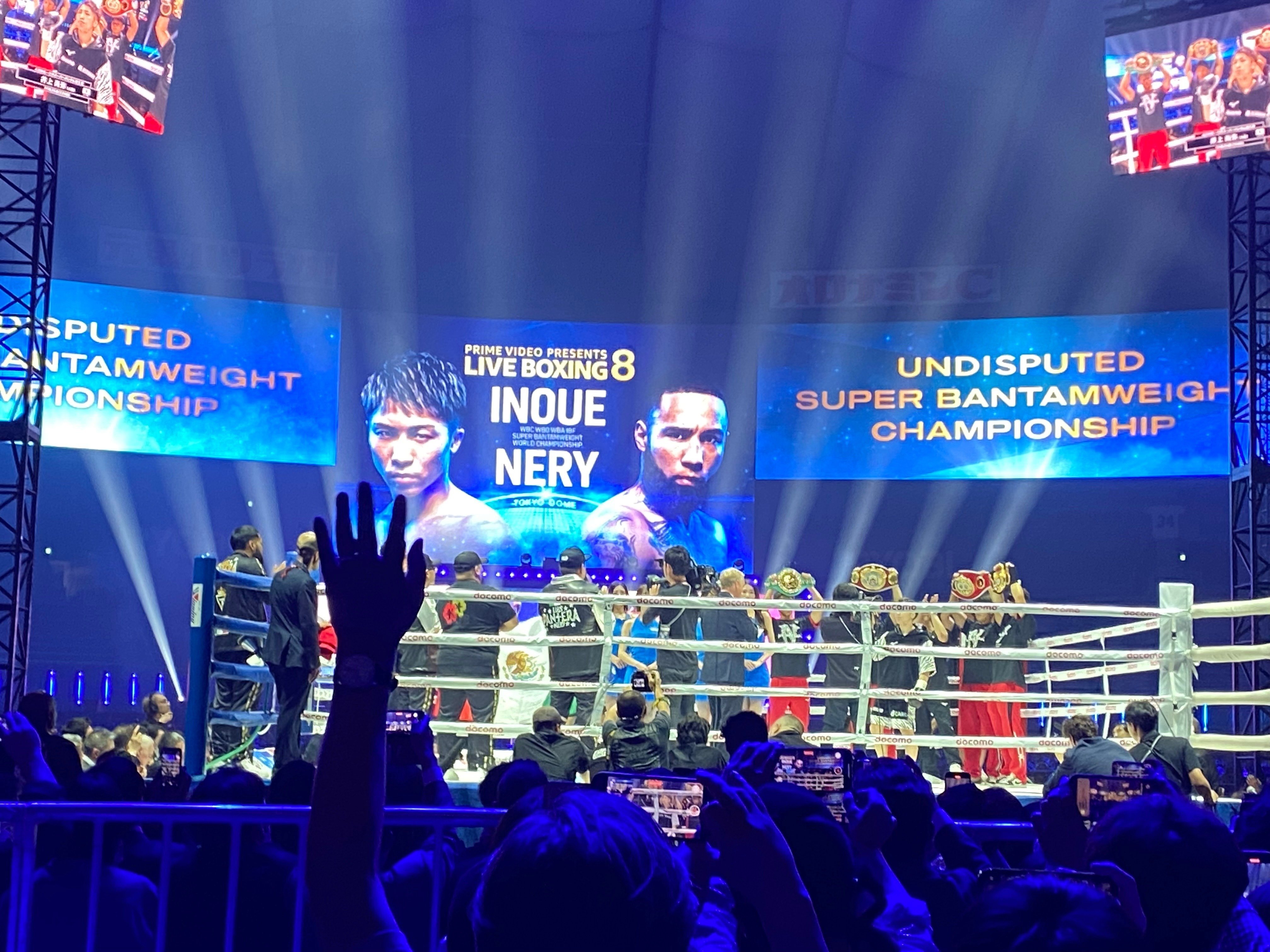 井上尚弥 in 東京ドーム｜島田慎二