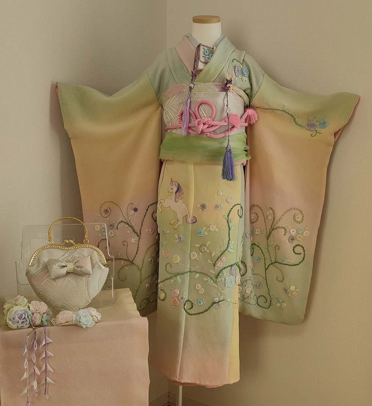 虹色のきものをさがして｜marikko 