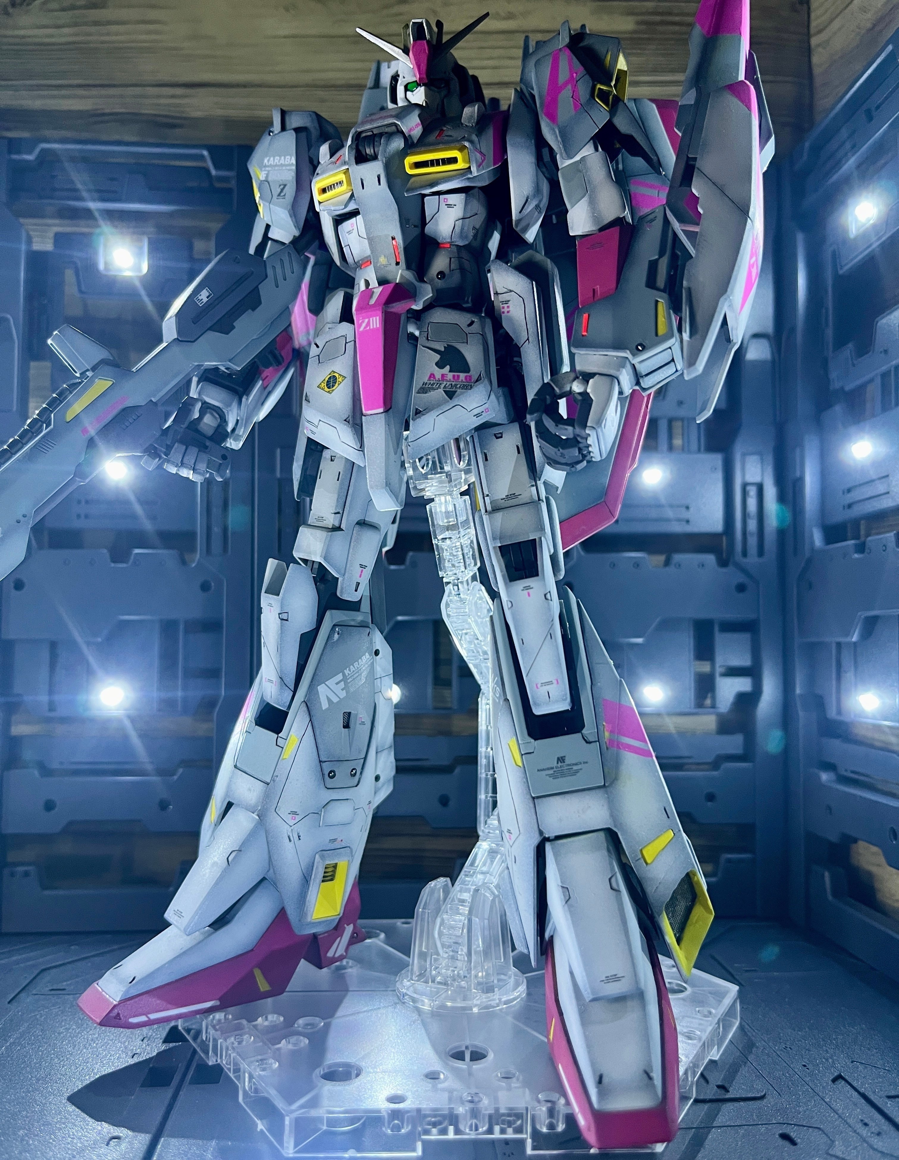 制作記)MG Z 3号機 ~完成!~|スノやん@ガンプラおじさん 制作記)MG Z 3号機 ~完成!~|スノやん@ガンプラおじさん