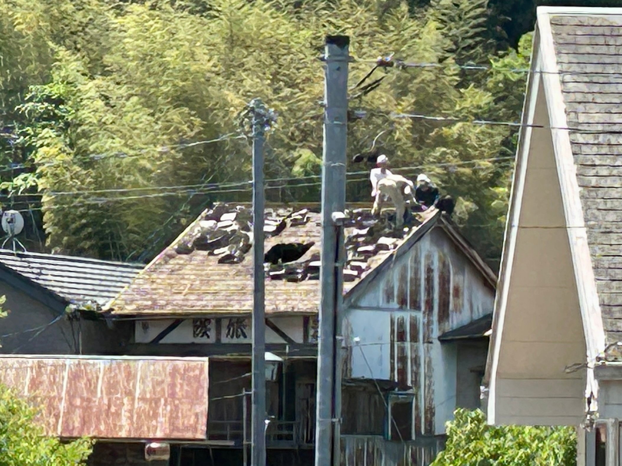 近所の家の解体！思い出のある懐かしい家が壊されていく姿は寂しくなり