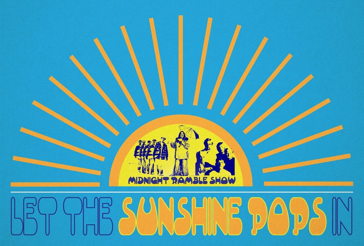 5/21のランブルは「とびだせ！サンシャイン・ポップ」｜ミッドナイト・ランブル・ショー