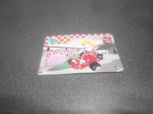 マリオカート64の何かのカードです。何のおまけ？かは分かりません！