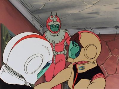 機動戦士ガンダム/Gundam Cel セル画（シャア＆アムロ 第43話:脱出） 機動戦士ガンダム/Gundam Cel セル画（シャア＆アムロ 第43話:脱出