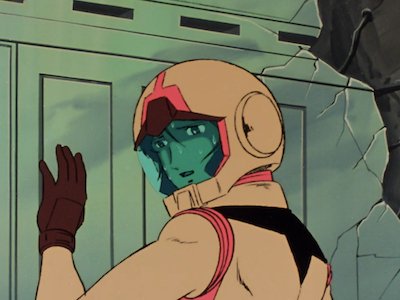 機動戦士ガンダム/Gundam Cel セル画（シャア＆アムロ 第43話:脱出） 第43話「脱出」 | GUNDAM Official Website