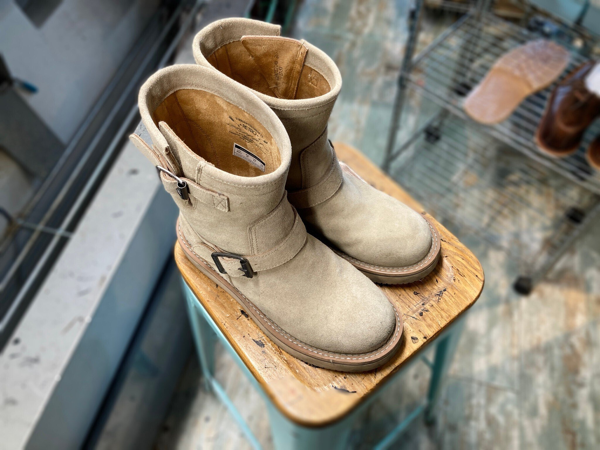 Unknown Engineer Boots】ソールカスタムvol.1｜CREA Repair