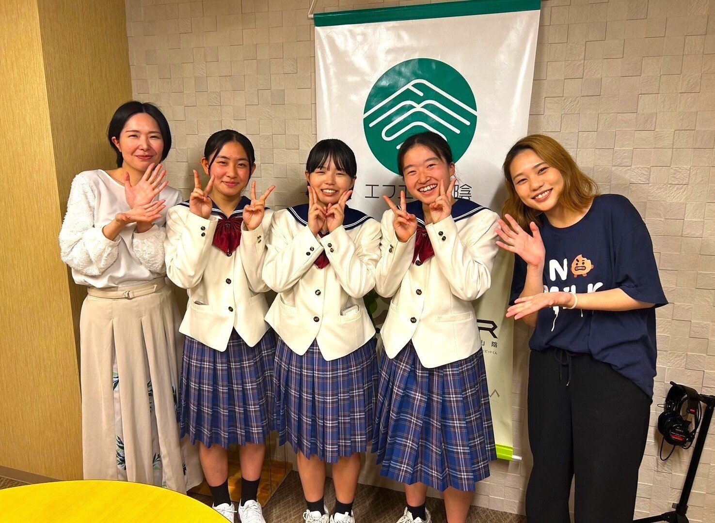 エフエム山陰出演！【立正大淞南女子バスケットボール部】｜学校