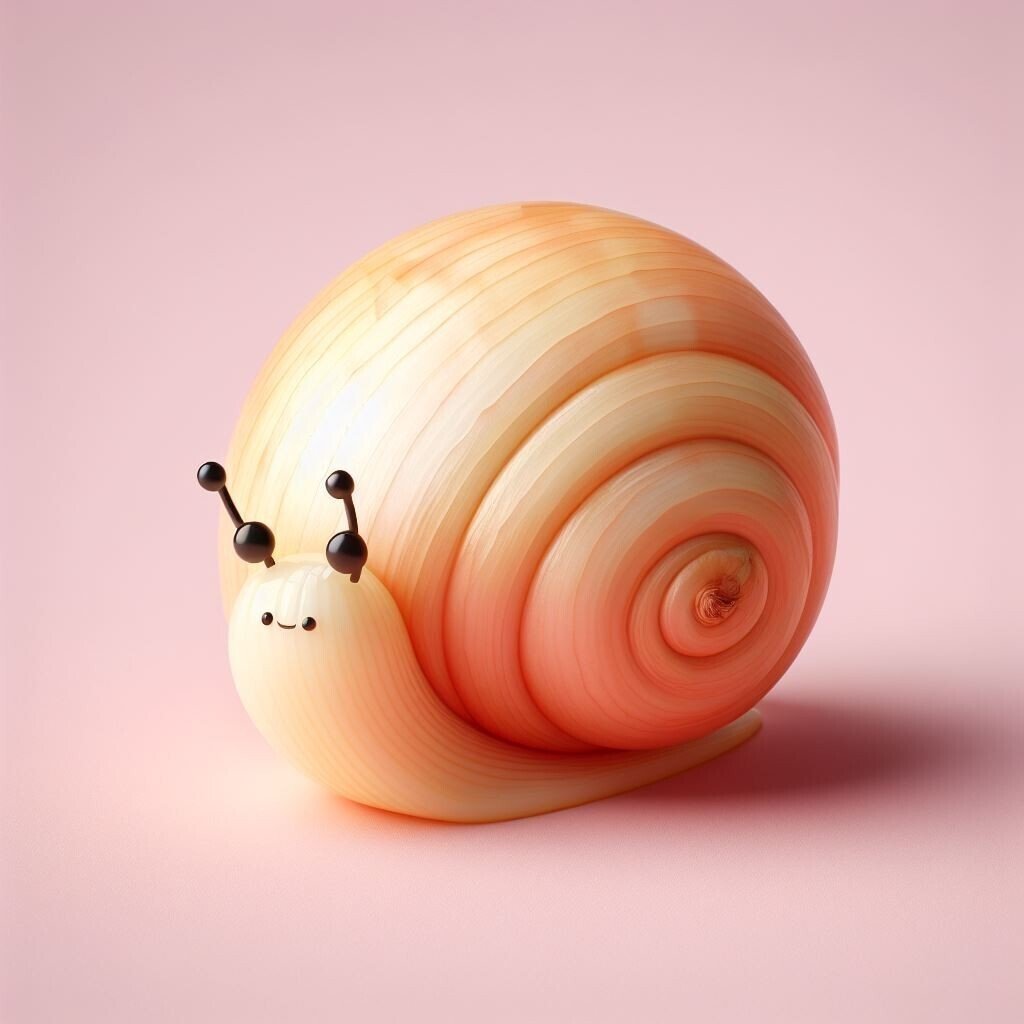 かたつむり 虹色のちびカタツムリ | ガラス工房FARO