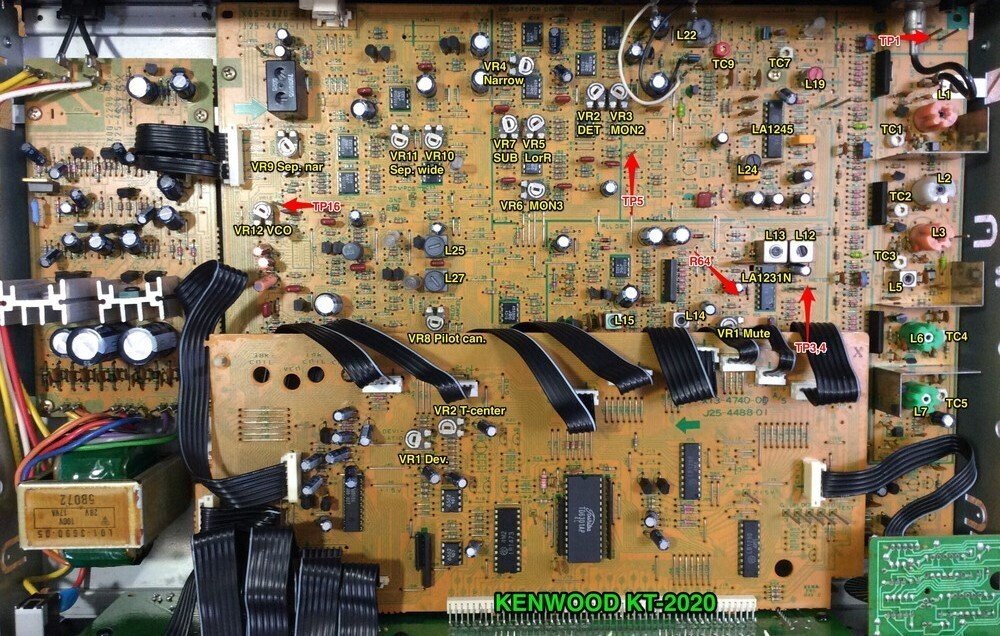 KENWOOD KT-2020 修理調整記録5｜BLUESS Laboratory